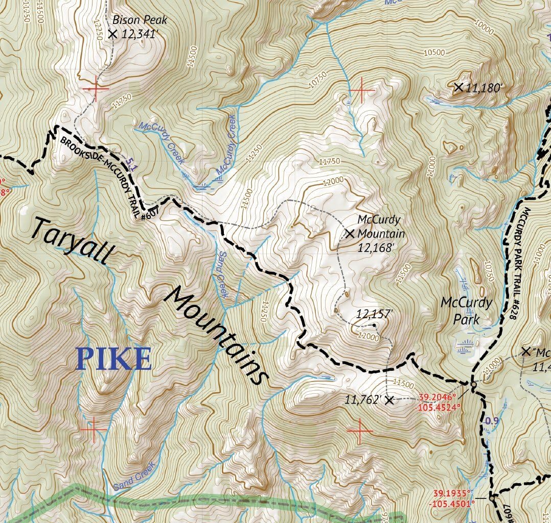 Outdoor Trail Maps LLC Lost Creek Wilderness - Colorado Topographic Hiking Map (2022) - Image 4